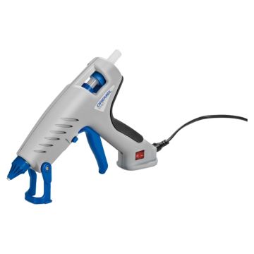 Pistol de lipit cu silicon Dremel 940-3, Gri