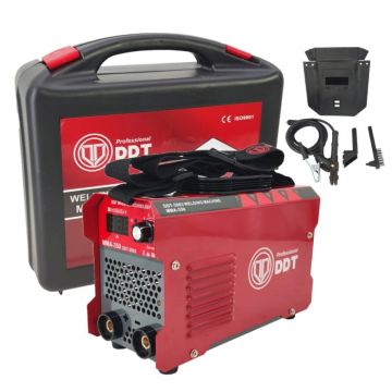 Aparat de sudura tip invertor, DDT PROFESSIONAL DDT-2003, MMA 350A, afisaj electronic LCD, tehnologie inalta, cutie transport Aparat de sudura tip invertor, DDT PROFESSIONAL DDT-2003, MMA 350A, afisaj electronic LCD, tehnologie inalta, cutie transport
