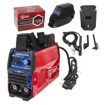 Pachet promo Aparat de sudura DDT PROFESSIONAL DDT-2002 , MMA 350A, afisaj electronic LCD, Invertor, tehnologie inalta + Masca Sudura Automata cu Reglaj si Cristale Pachet promo Aparat de sudura DDT PROFESSIONAL DDT-2002 , MMA 350A, afisaj electronic LCD, Invertor, tehnologie inalta + Masca Sudura Automata cu Reglaj si Cristale