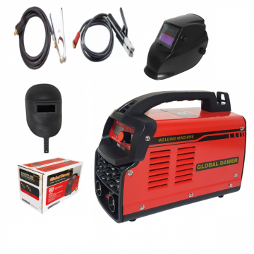 Pachet promo Aparat de Sudura tip Invertor, Global Dawer, MMA 250 + Masca Sudura Automata cu Reglaj si Cristale Pachet promo Aparat de Sudura tip Invertor, Global Dawer, MMA 250 + Masca Sudura Automata cu Reglaj si Cristale