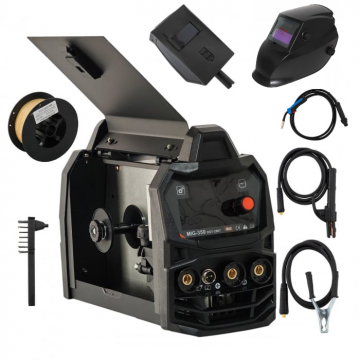 Pachet promo Invertor Aparat de sudura MIG MMA DDT PROFESIONAL cu Electrozi si Sarma, 350A+Masca Sudura Automata cu Reglaj si Cristale Pachet promo Invertor Aparat de sudura MIG MMA DDT PROFESIONAL cu Electrozi si Sarma, 350A+Masca Sudura Automata cu Reglaj si Cristale