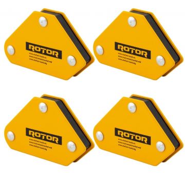 Set 4 magneti sudura, unghiuri 45°/90°/135°, suport 4 kg, Rotor RSM4 Set 4 magneti sudura, unghiuri 45°/90°/135°, suport 4 kg, Rotor RSM4